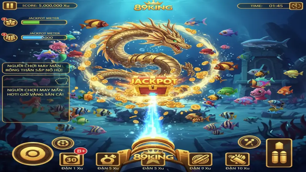 Mẹo bắn cá rồng thần nổ hũ 89King