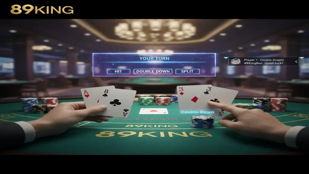 Cách chơi Blackjack 21 điểm 89King