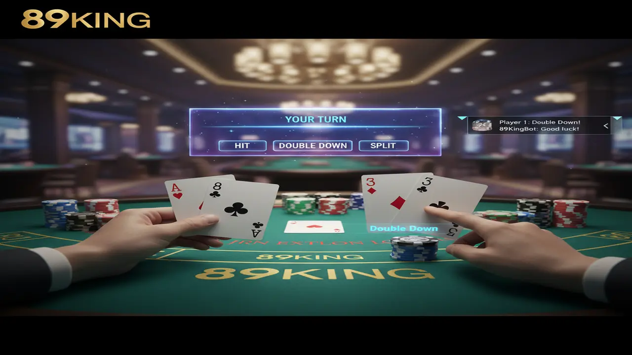 Cách chơi Blackjack 21 điểm 89King