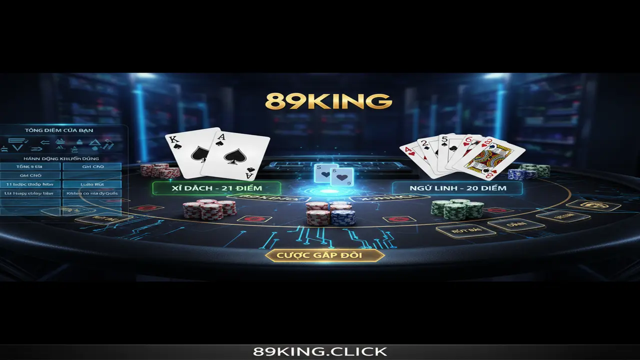 Cách chơi Xì Dách luôn thắng 89King