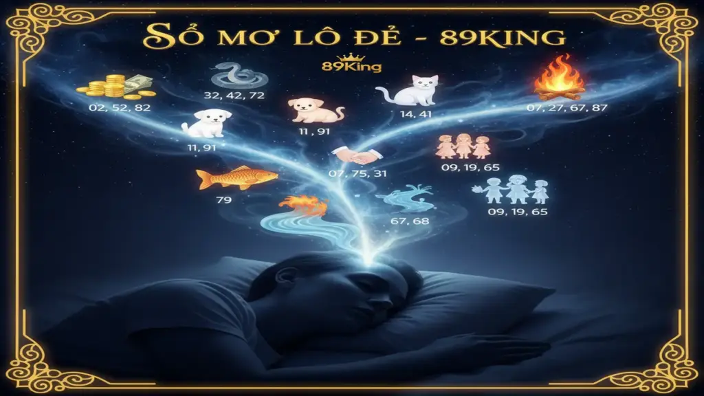 Giải mã giấc mơ lô đề 89King