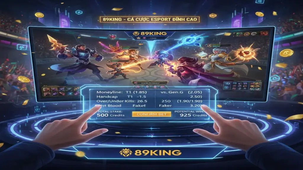Hướng dẫn cược LOL cho người mới 89King