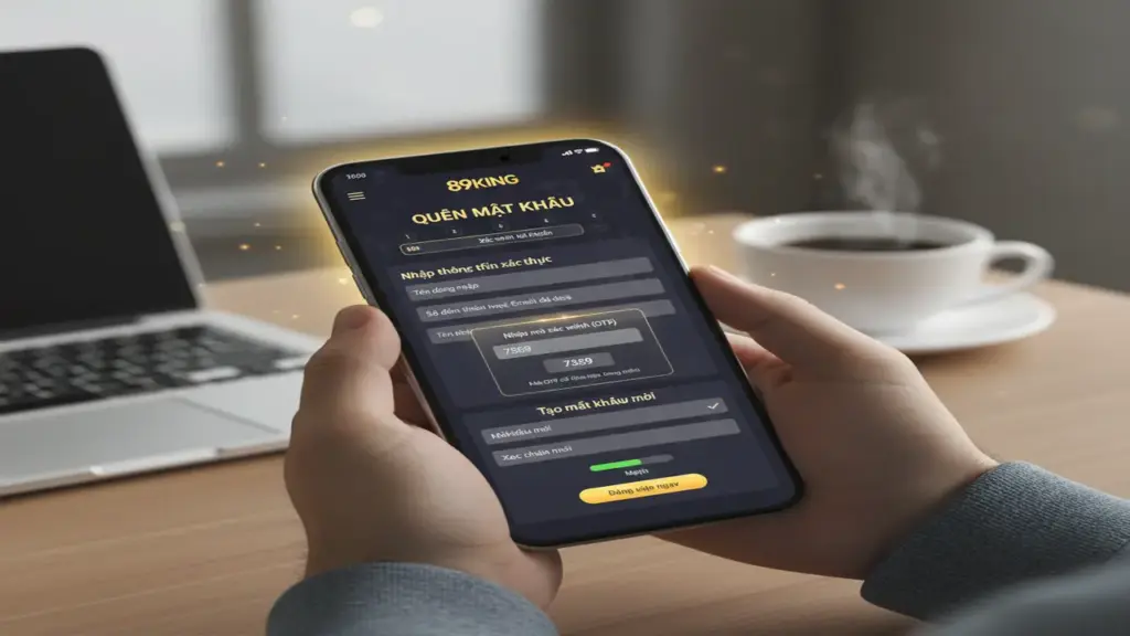 Cách lấy lại mật khẩu 89King