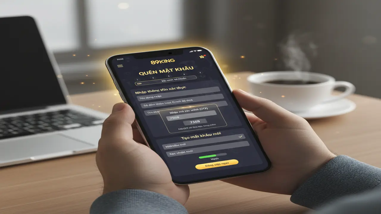Cách lấy lại mật khẩu 89King