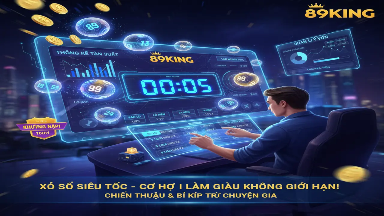 Mẹo chơi xổ số siêu tốc 89King