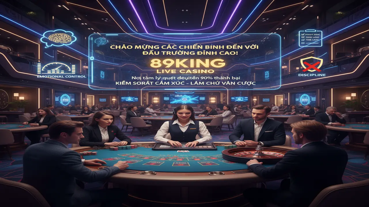 Kiểm soát tâm lý sảnh Live 89King