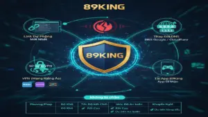 Cách vào link game không chặn 89King