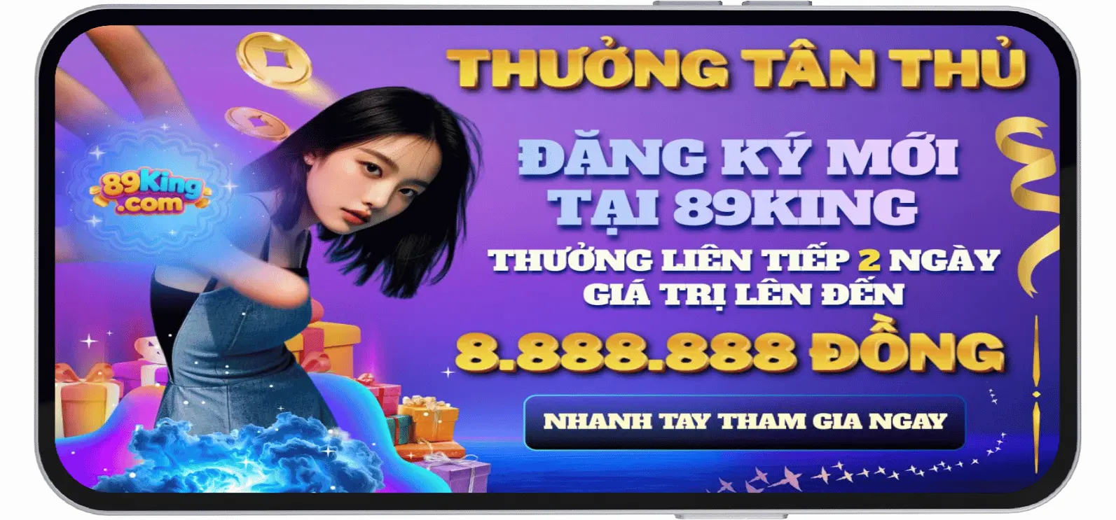 Thưởng Tân Thủ 89King